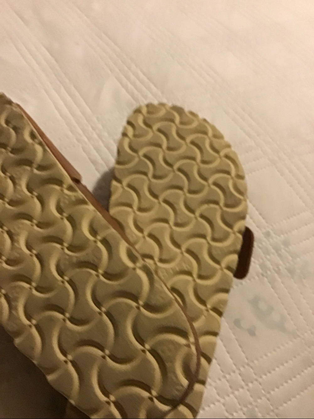 Birkenstock Brown Leather Single-Buckle Slide Sandals - Picture 8 of 8